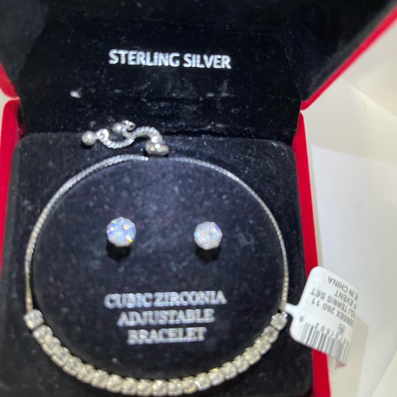 BNIB Bracelet with eating set Silver - Picture 4 of 10